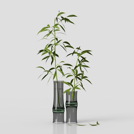 Bamboo Breeze 3D model for Modern Design