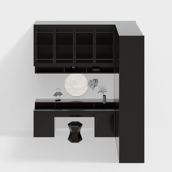 Urban Elegance Bookshelf 3D model