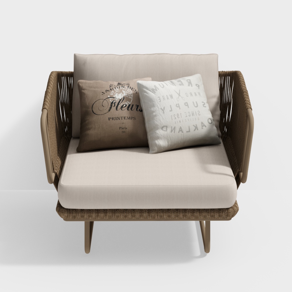 Modern Inn Single Sofa