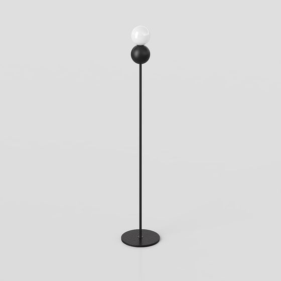 Minimalist Floor Lamp 3D model
