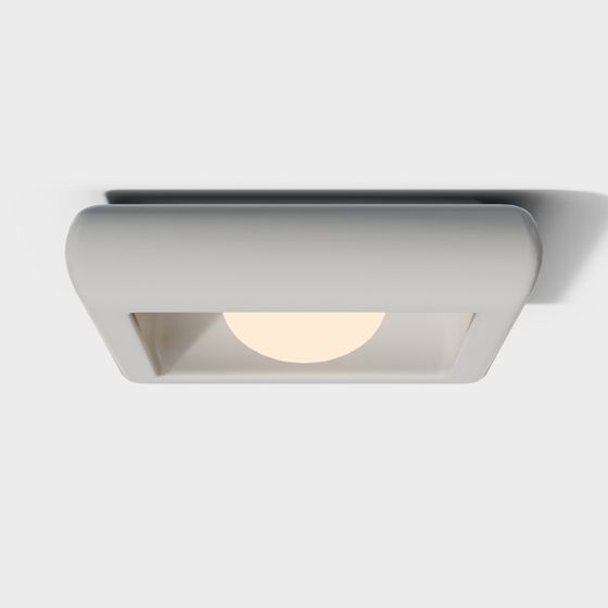 Minimalist Ceiling Light 3D Model
