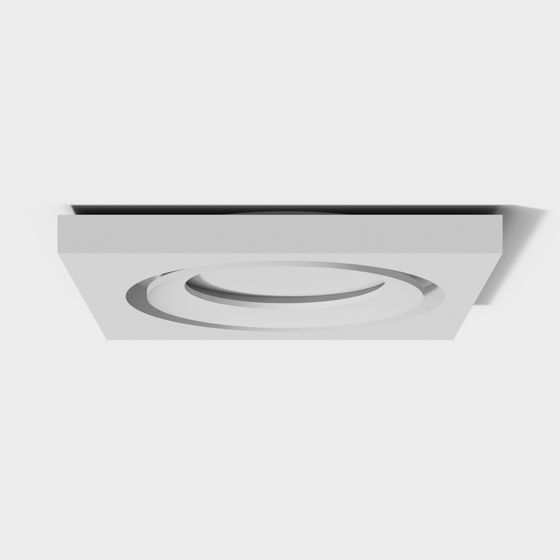 Minimalist Embedded Light Fixture 3D model