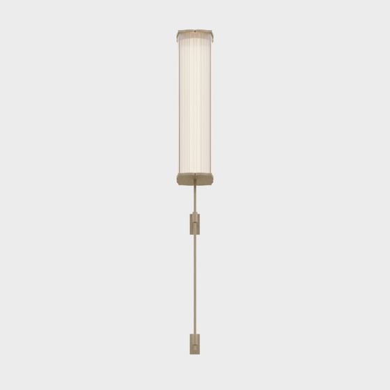 New Chinese-style Golden Wall Lamp 3D Model