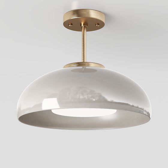 Elegant Modern Chandelier 3D model