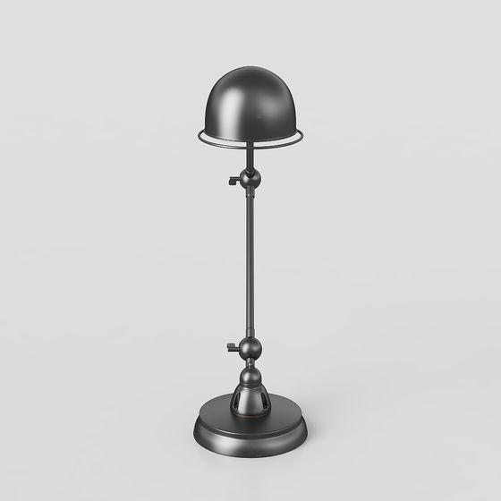 Classic Vintage Table Lamp 3D Model for Creative Use