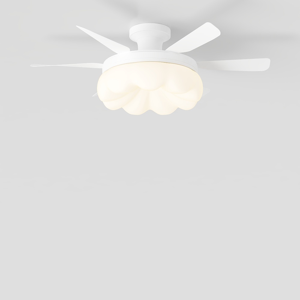 Modern Cream Style Fan Lamp