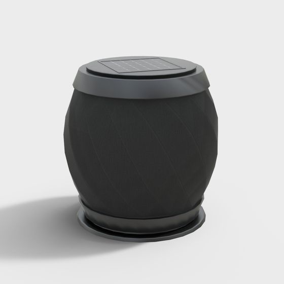 Smart Trash Can 3D Model for Modern Design