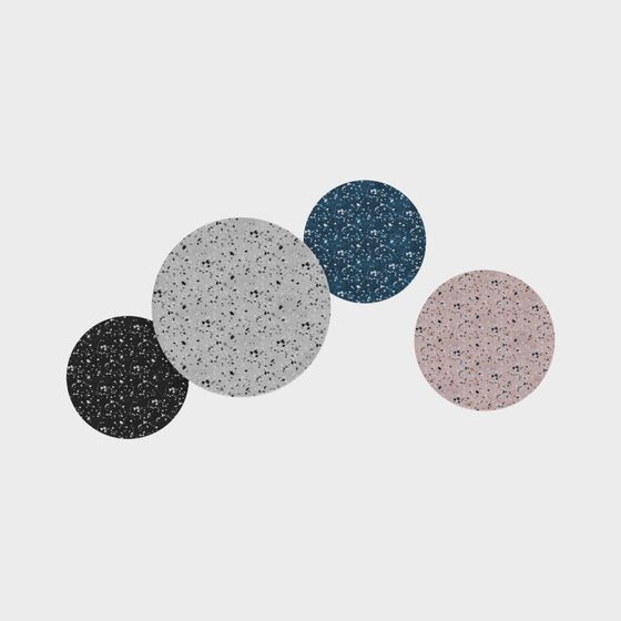 Unique Low-Poly Round Elements 3D model