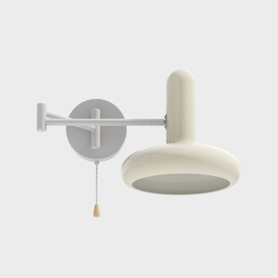 Modern Low-Poly Wall Light 3D Model