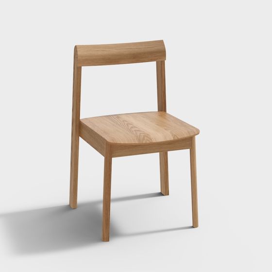 Form&Refine 스칸디나비아 원목 식탁 의자