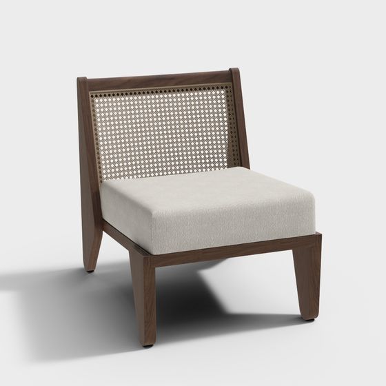 Chaise de loisir sereine minimaliste