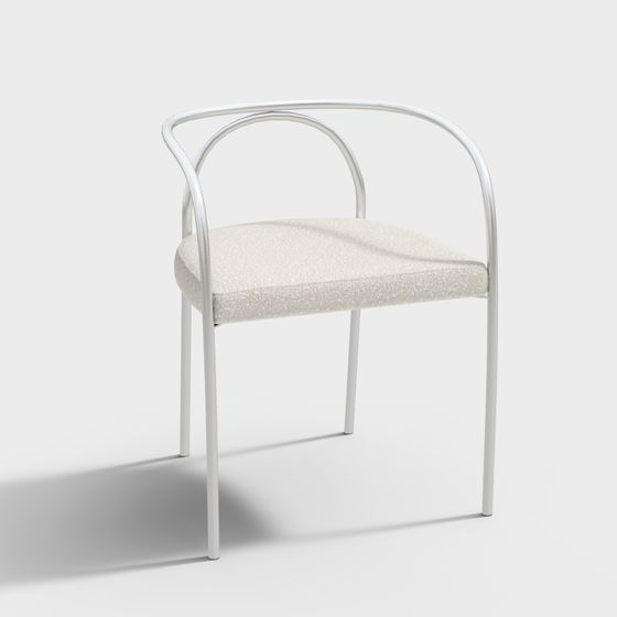 Stylish Urban Chair 3D model for Modern Spaces