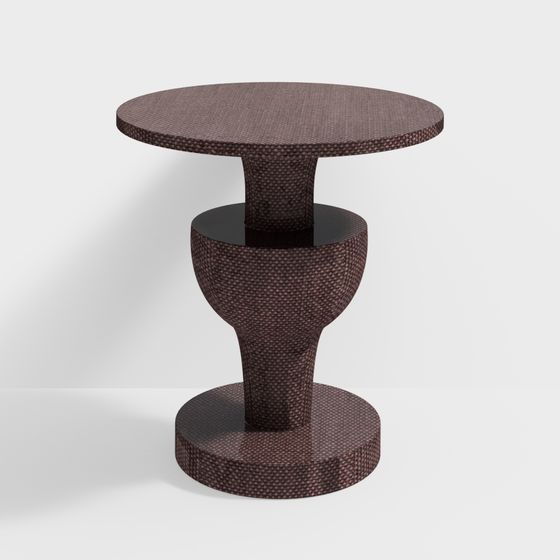 Woven Round Table 3D model