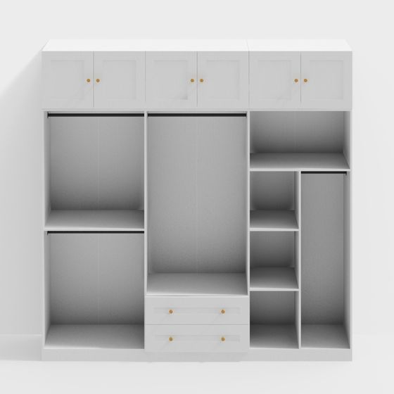 Urban Storage Cabinet 3D model