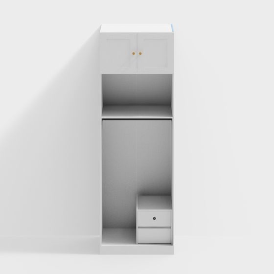 Urban Storage Cabinet 3D model