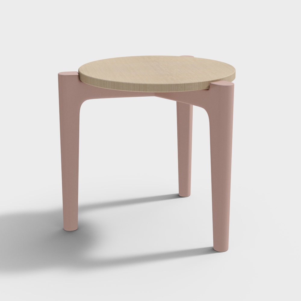 Moderner niedriger Stuhl