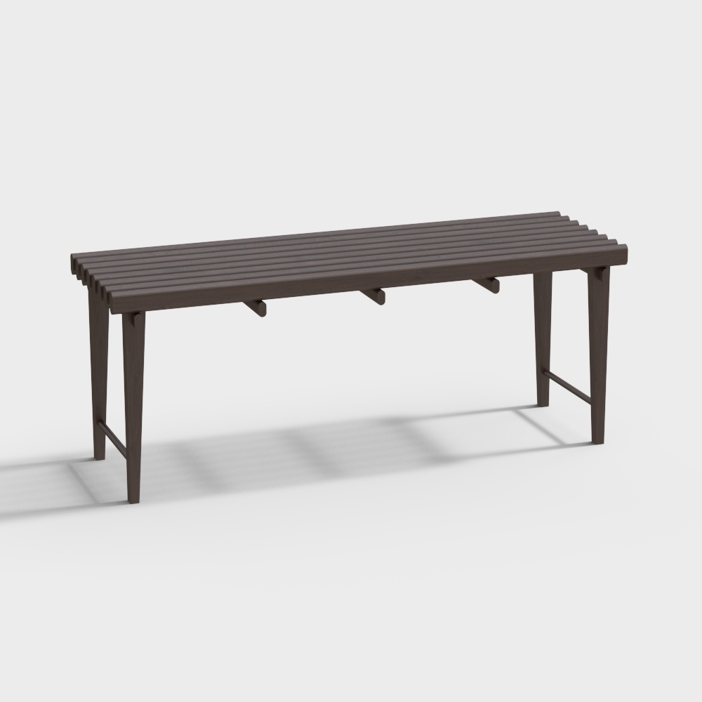 Medieval Style Long Bench