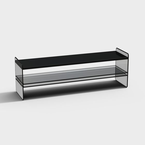 Modern Urban Shelf 3D model for Stylish Interiors