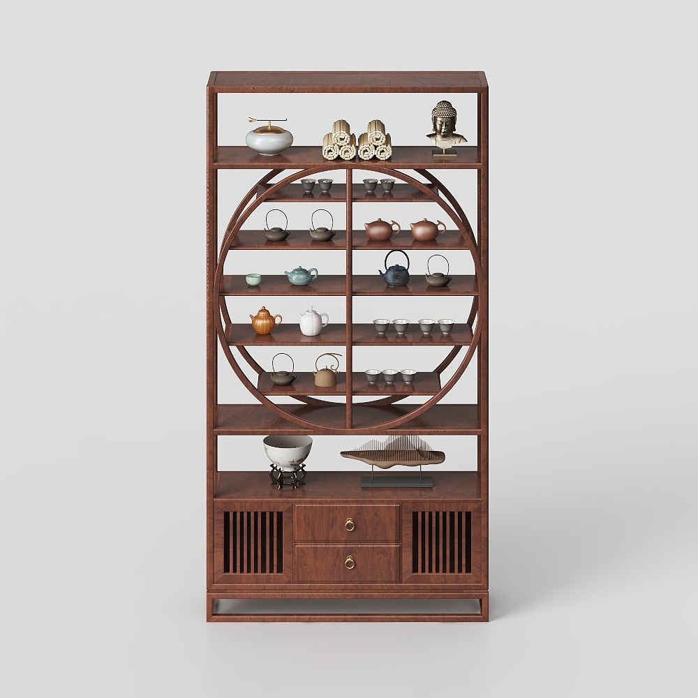 Antique Neo-Chinese Style Cabinet