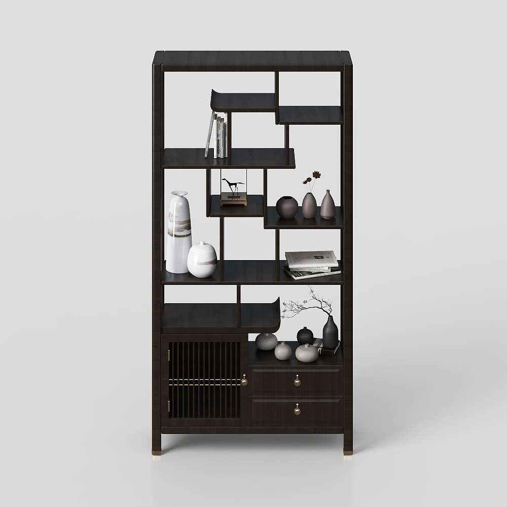 Cabinet de style néo-chinois antique