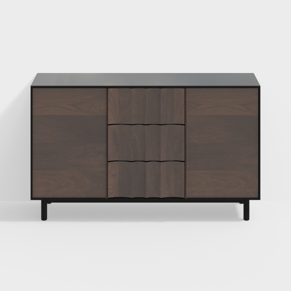 중세 현대 사이드 캐비닛