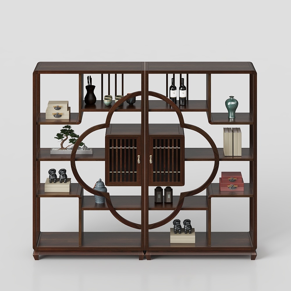 Antique Neo-Chinese Style Cabinet