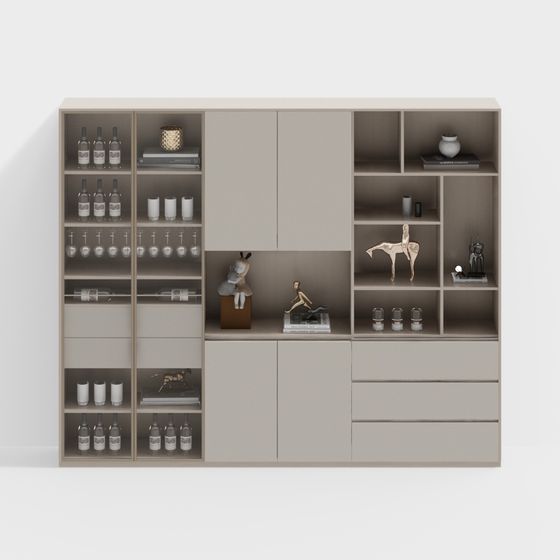 Urban Storage Cabinet 3D model