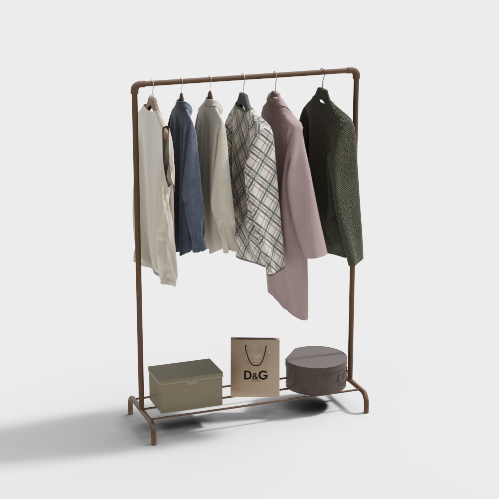 Modern Hanging Clothes Rack