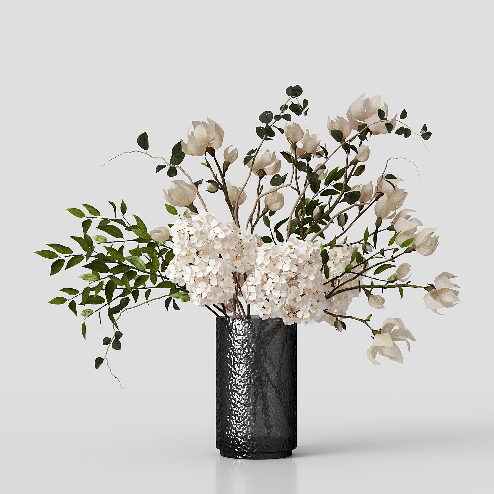 Украшение с цветочной композицией