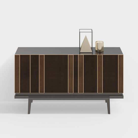 Minimalist Storage Cabinet 3D model