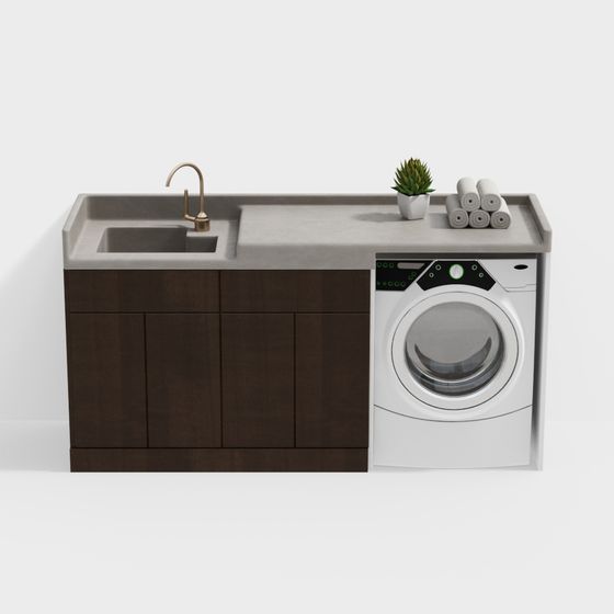 Gabinete para lavadora noruega