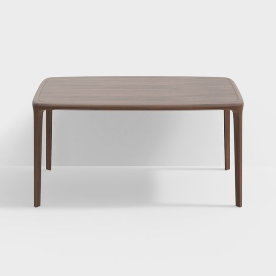 Elegant 3D Model Dining Table