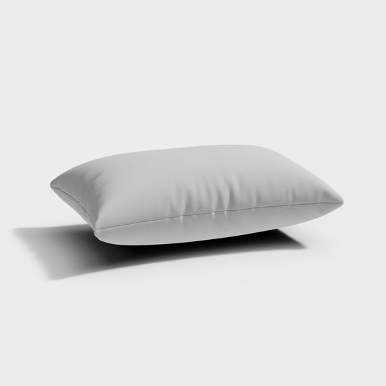 Stylish 3D Pillow Model for Comfort and Design