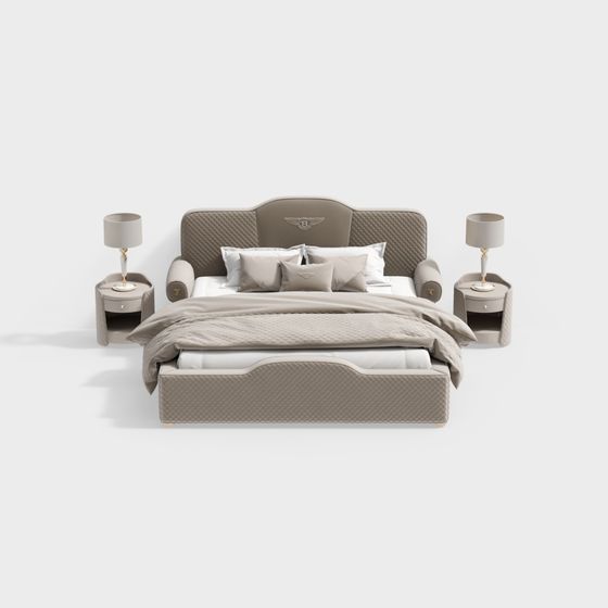 Juego de cama doble moderno