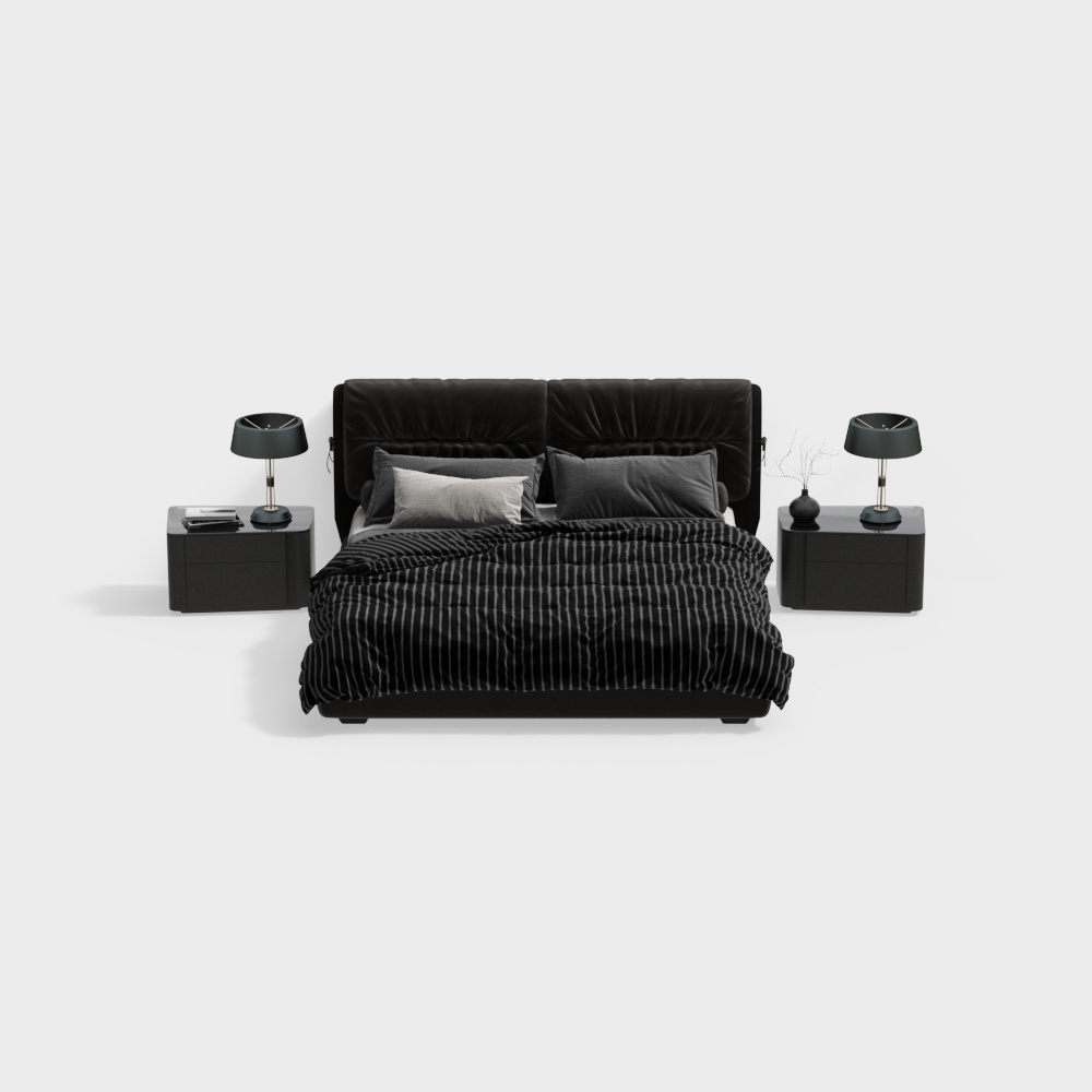 ชุดเตียงคู่สมัยใหม่