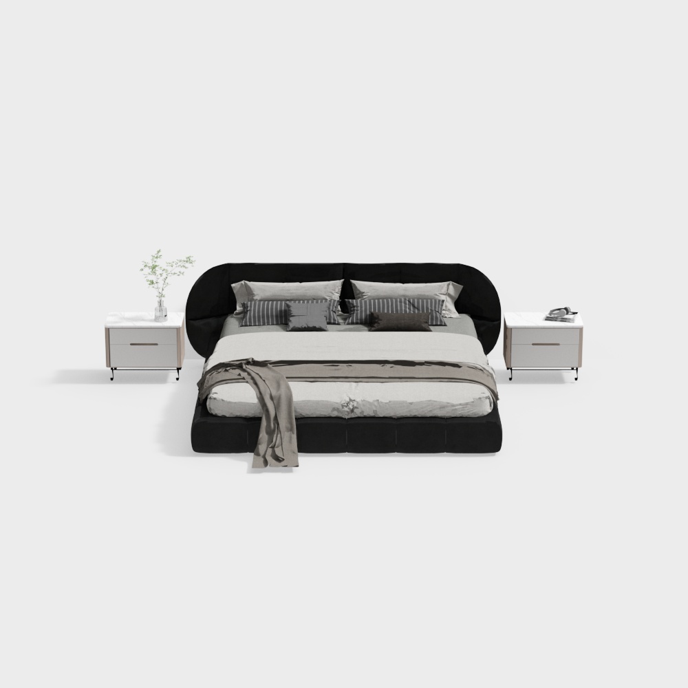 Set letto matrimoniale moderno