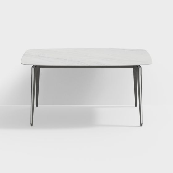 Urban Luxury Coffee Table 3D model for Modern Interiors