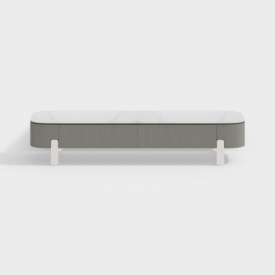 Urban Bench 3D model for Modern Interiors