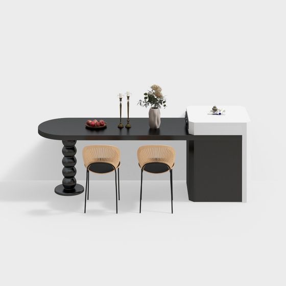 Urban Dining Table 3D model