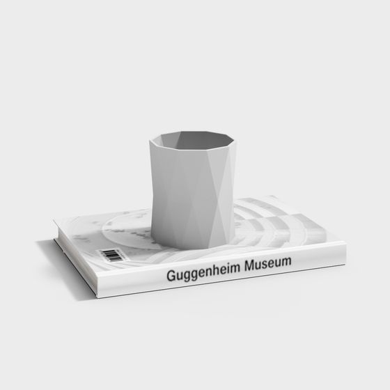 Guggenheim Mug 3D Model