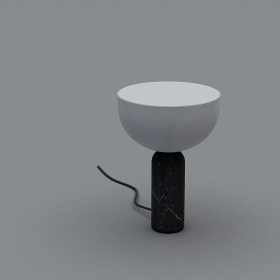 Elegant Minimalist Table Lamp 3D model