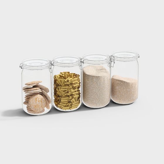 Storage Jars 3D Model