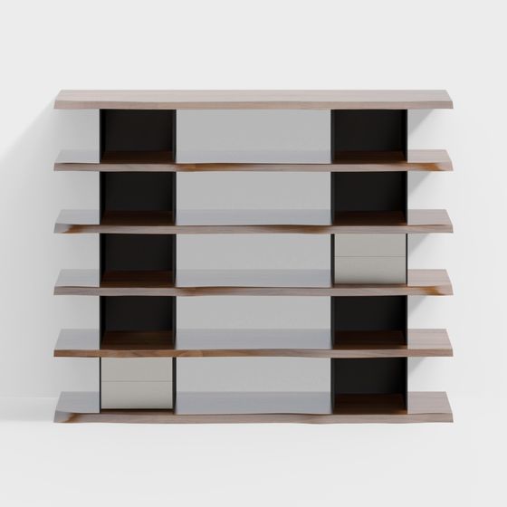 Urban Shelf 3D model for Modern Interiors