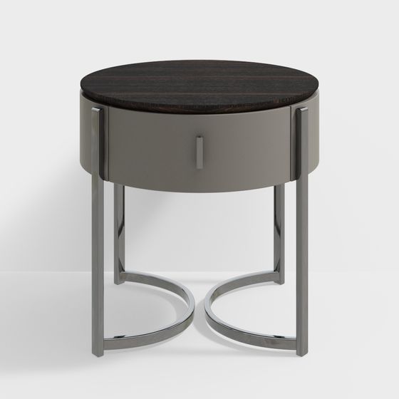 Round Side Table 3D model