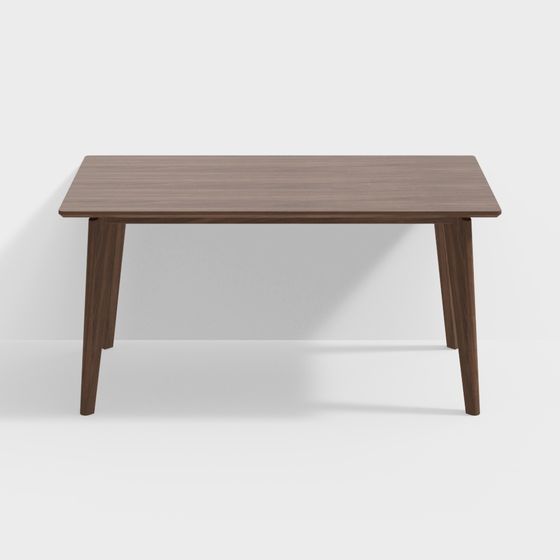 Stylish Dining Table 3D Model for Contemporary Spaces