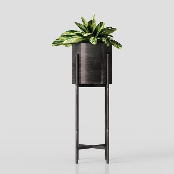 Urban Oasis Planter 3D Model