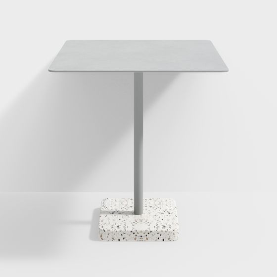 Urban Corner Side Table 3D model for Modern Spaces