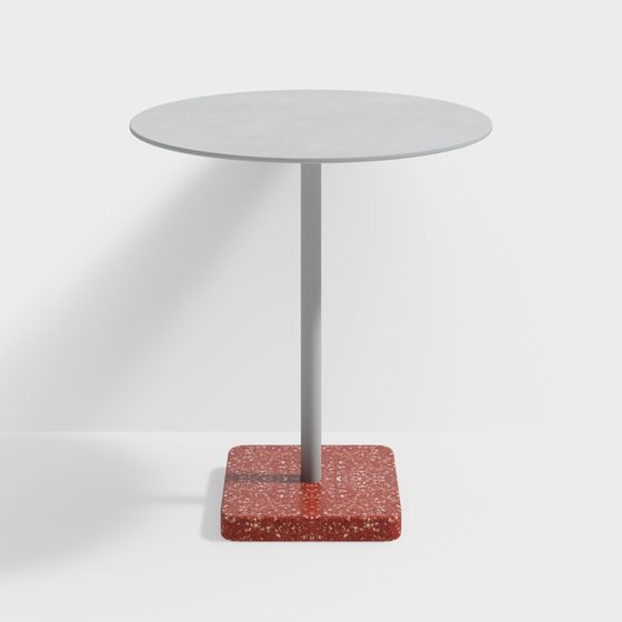 โต๊ะข้างโลหะสุดท้ายสไตล์โมเดิร์น