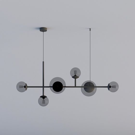 Urban Glow Pendant Light 3D model