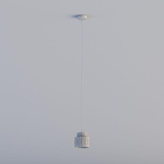 Lightweight Pendant Lamp 3D model